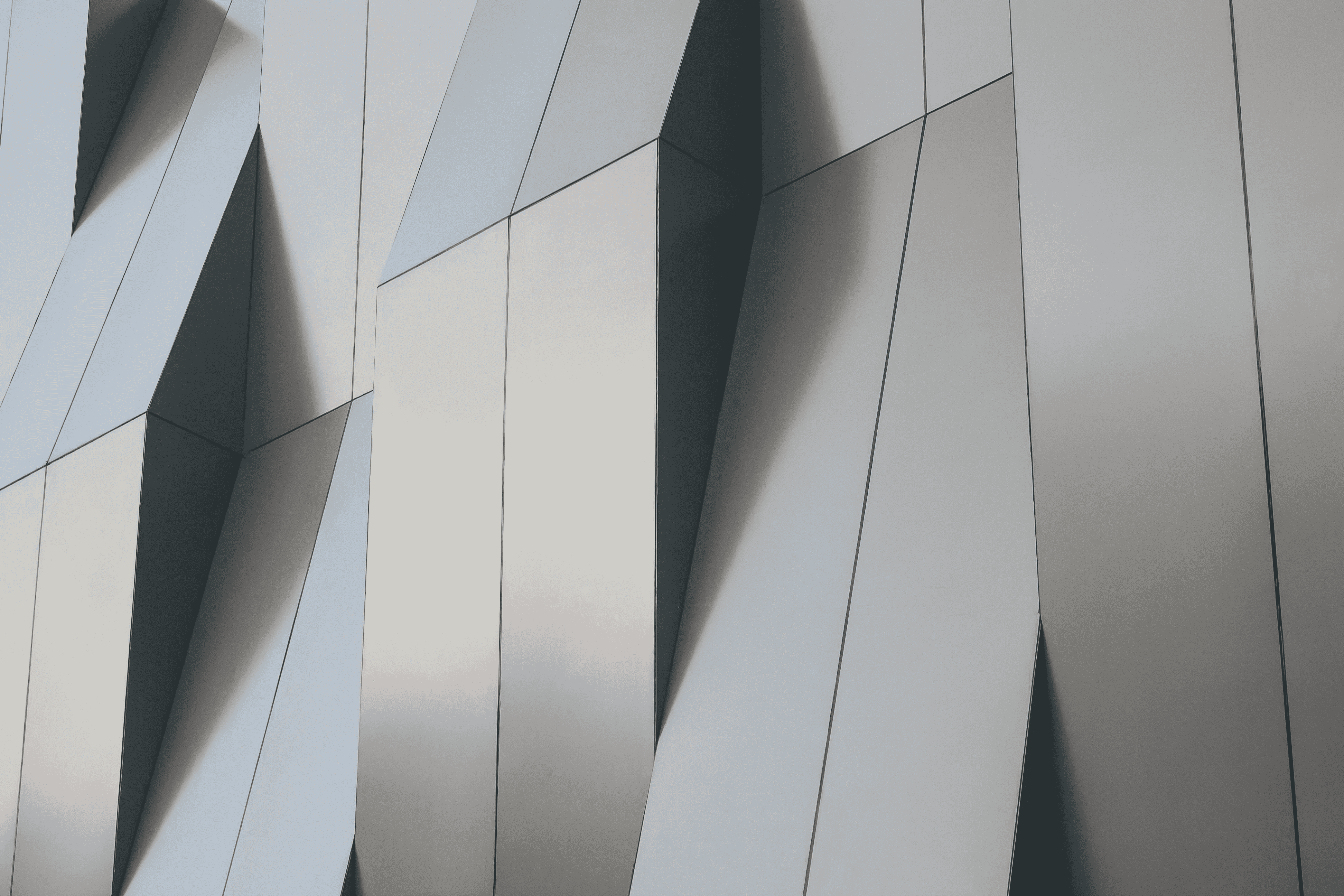 Side of geometric building
