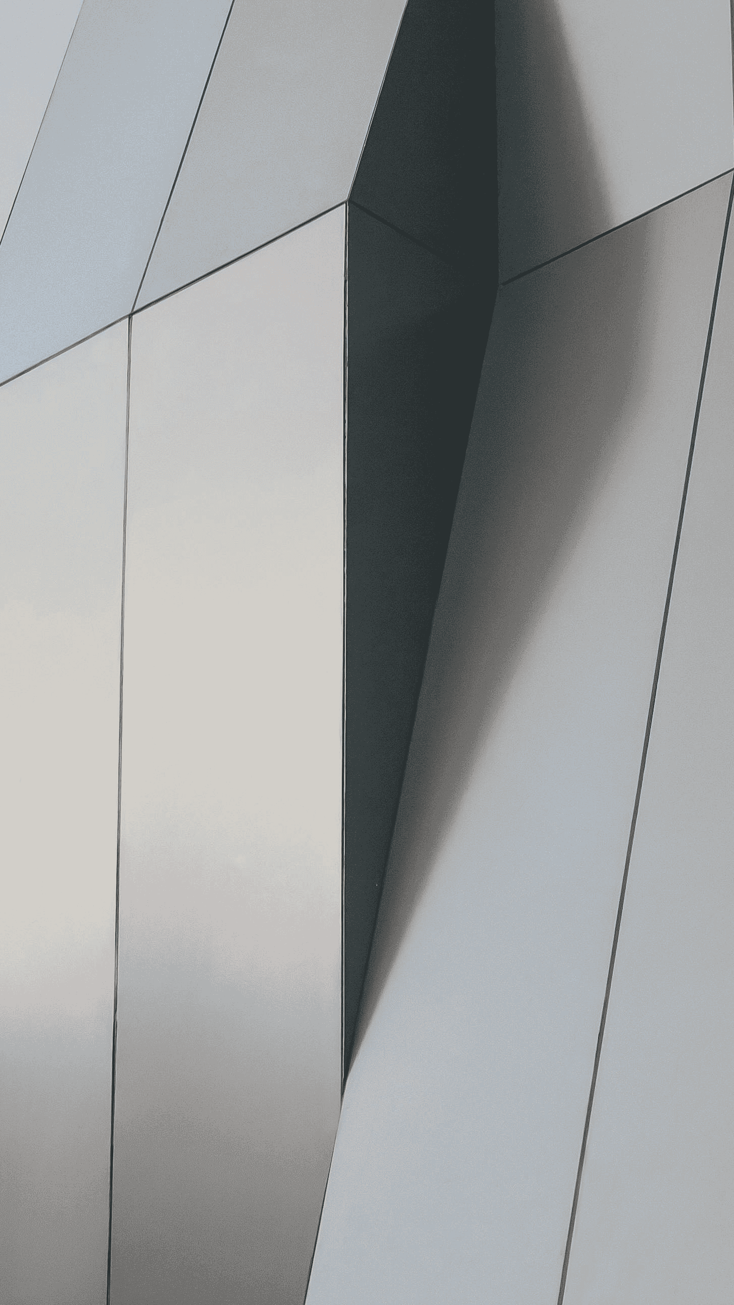 Side of geometric building